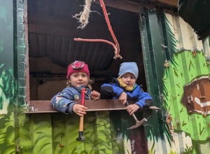 Sanierung unseres Bauwagens - der Rückzugsort für Waldkinder