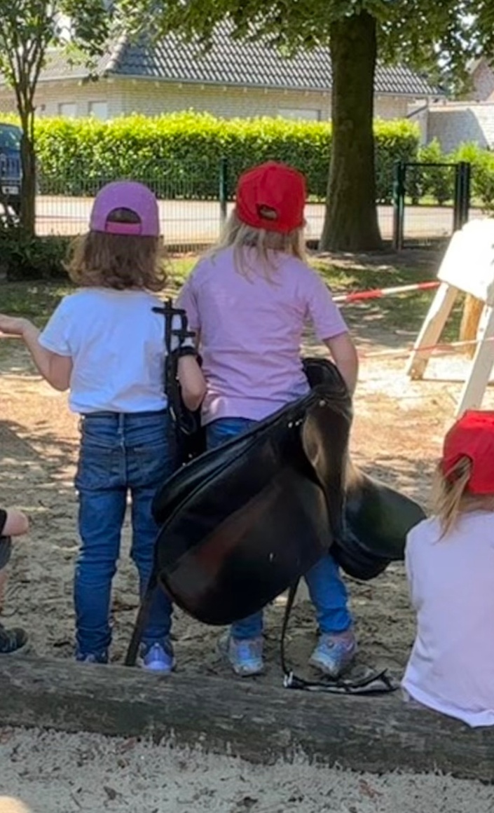 Holzpferde für den St. Johannes Kindergarten Heek