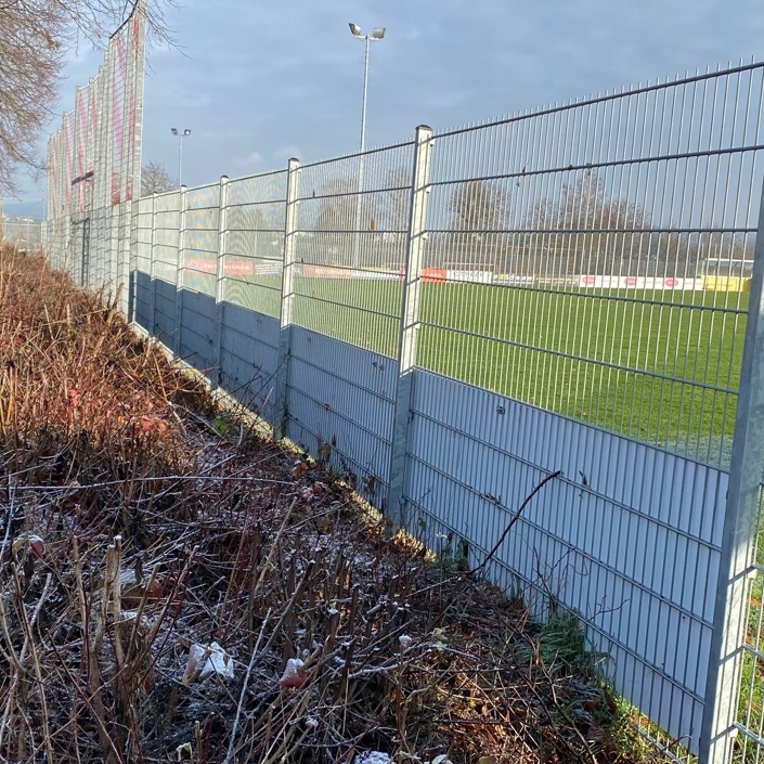 Zaunanlage & Ballfang am Sportgelände Dittlau