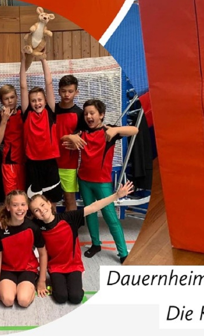 Sicherheitsmatten für die Trampolin-Kids der Kängurus