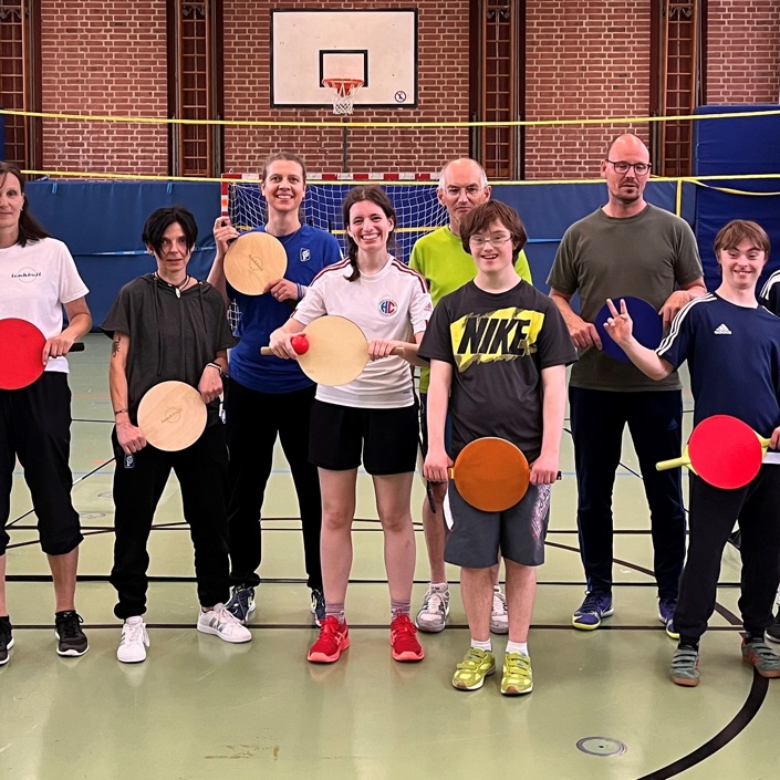 Neues inklusives Sportangebot: Lenkball