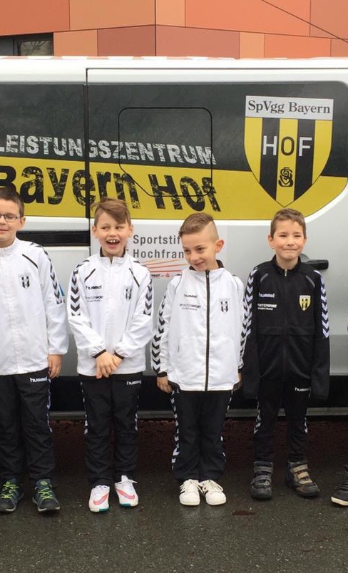 Kleinbus für die SpVgg Bayern Hof Junioren