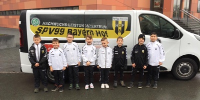 Kleinbus für die SpVgg Bayern Hof Junioren