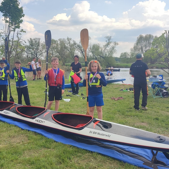 MINI K4 Kajak für unseren Nachwuchs