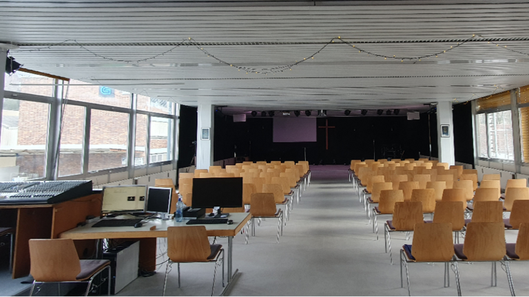 Modernisierung der Bühnentechnik der Focus Kirche Geislingen