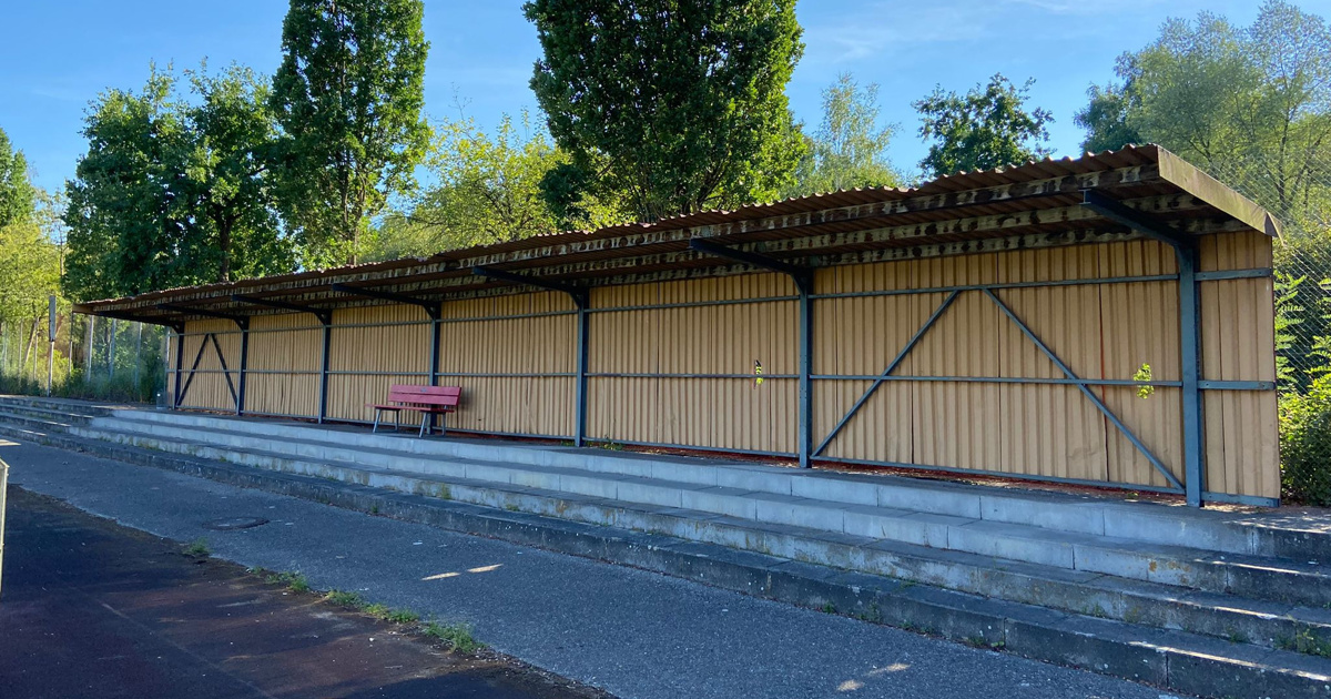 Tribünenerneuerung SV Baustetten Viele schaffen mehr
