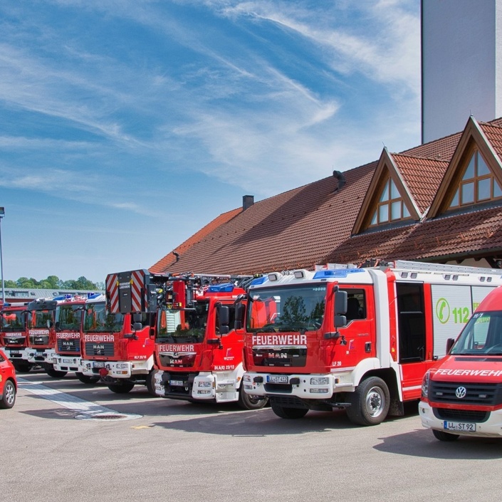 Feuerwehr Landsberg: Erneuerung der Terrasse für unsere Mitglieder