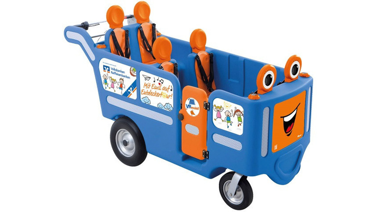 Krippentaxi für die Küken vom Kindergarten Spatzennest Hohenaltheim