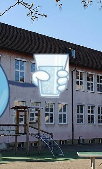 Wasserspender für die Schüler der Goetheschule