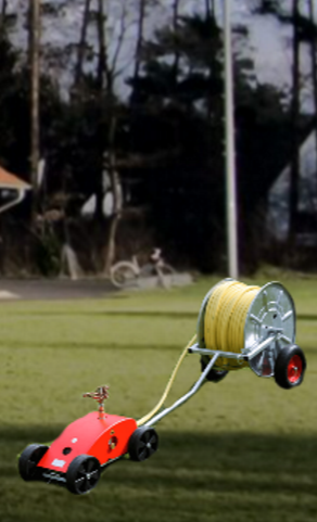 Regnerwagen für das Trainingsgelände des SJC Hövelriege