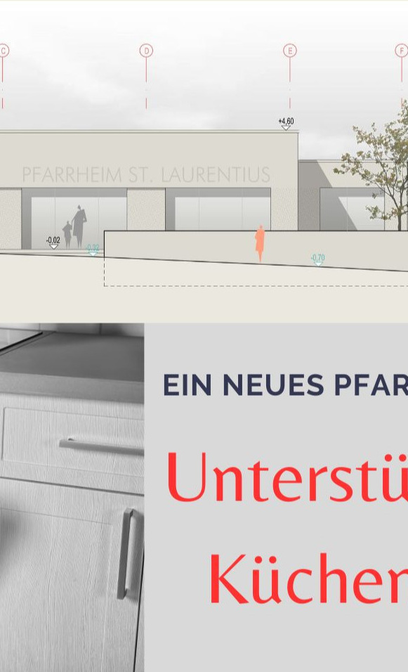 EIne Küche für das neue Pfarrheim