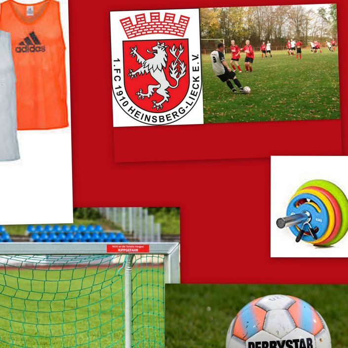 Trainingsmaterial für Fußball