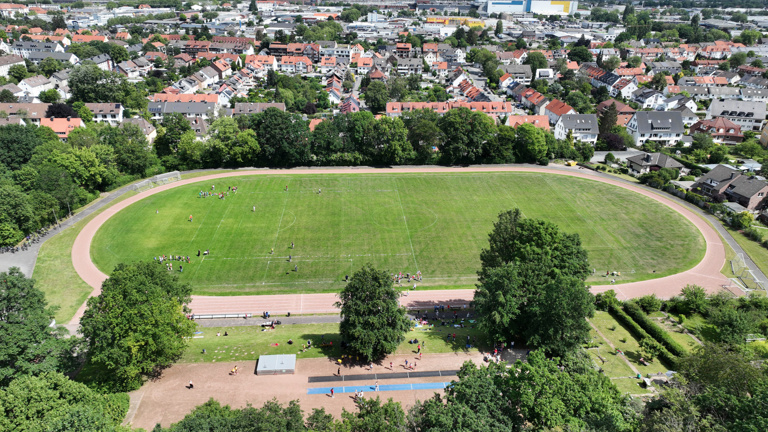 Beleuchtung für unsere Außensportanlage