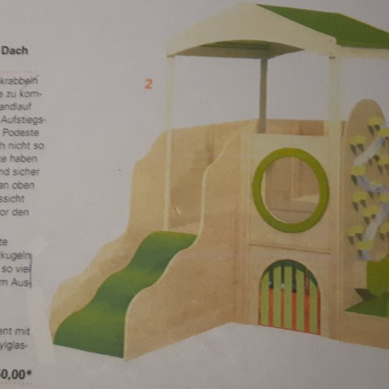 Spielburg -Auch unsere Jüngsten wollen hoch hinaus