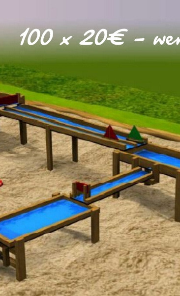100x20€ - werde Matschplatzpate