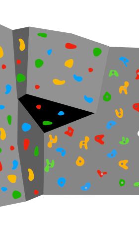 Boulderwand Schiller-Gymnasium Hof