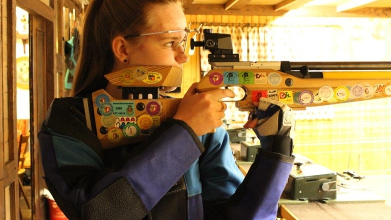 Elektronische Luftgewehr Schießanlage