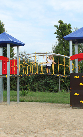 Kletterlandschaft bewegungsorientierte Sportkita