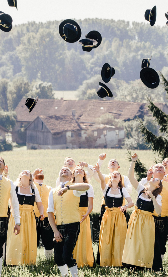 Neue Notenpult-Banner mit Vereinslogo