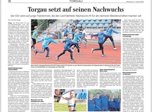 Junge Trainer formen die Talente von Morgen!