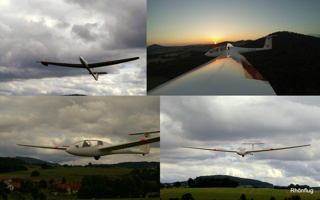 Rundflug mit dem Segelflugzeug