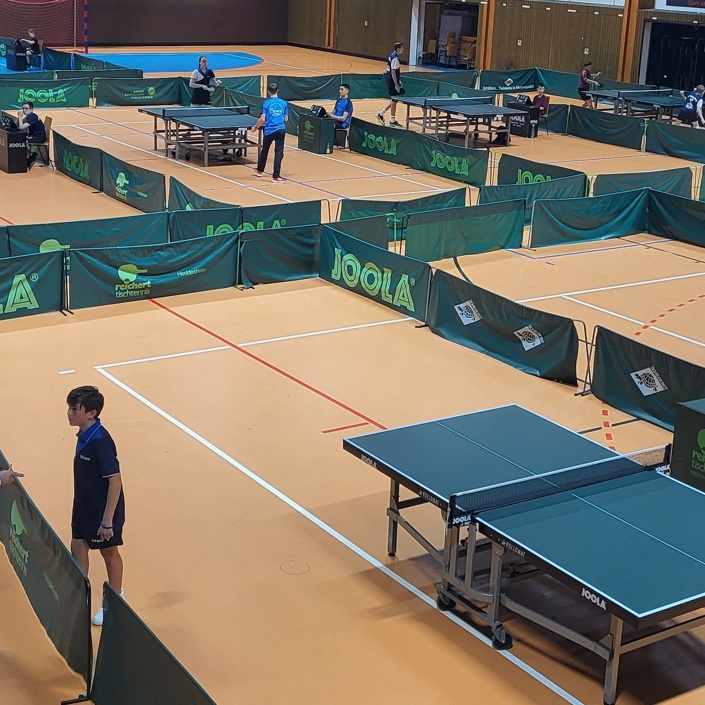 Neue Tischtennistische für den SV 1896 Mörlenbach