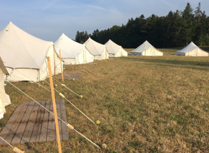 Zelte für die Kolpingjugend Walldürn