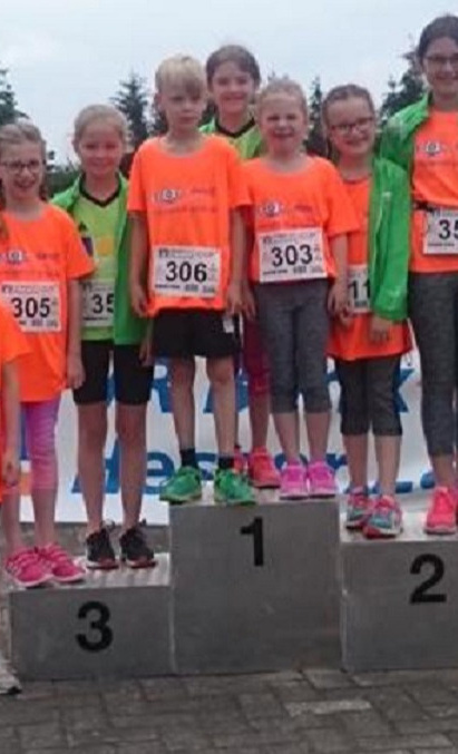 Hochsprunganlage für die Kinderleichtathletik