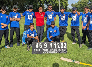 Kunstrasenteppich für Cricketpitch SC Naumburg e.V