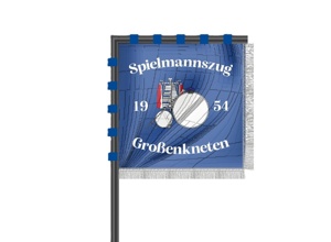 Neue Vereinsstandarte des Spielmannszuges Großenkneten