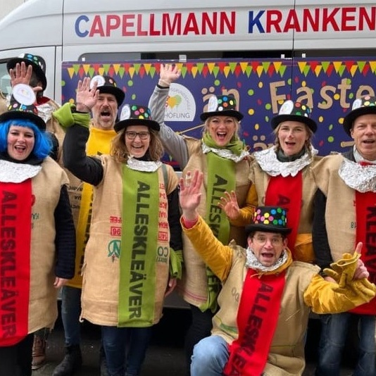Fastelovvend mit dem Höfling