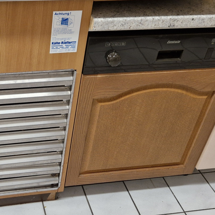 Modernisierung der Küche im Schützenheim der Wiesbachschützen