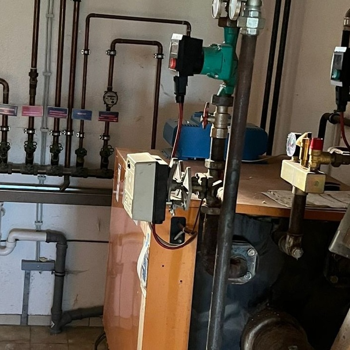 Erneuerung Heizungsanlage Sportheim Wittlensweiler