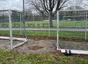 Spieler- und Trainerkabine