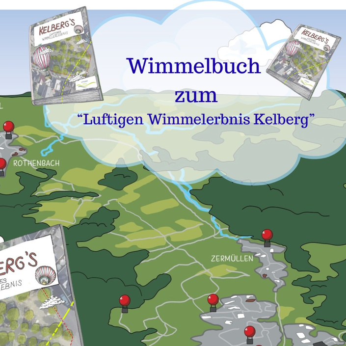 Wimmelbuch "Luftiges Wimmelerlebnis Kelberg"