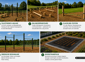 Mehrgenerationen-Bewegungsparcours für Balve