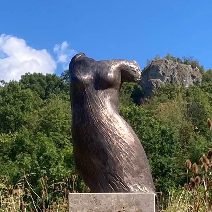 Damit die Göttin bleiben kann - Skulpturenweg Walberla