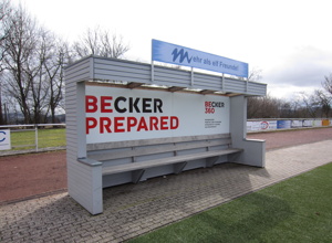 Trainerbank mit Robotergarage