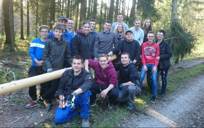 Maibaumständer für Unterickelsheim