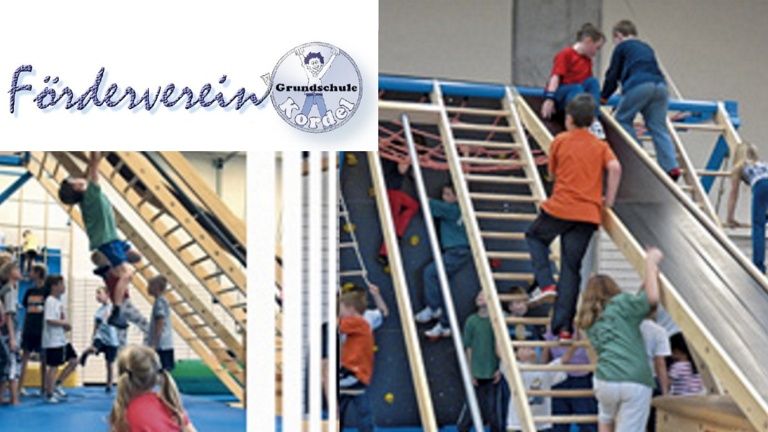 Unterstützung Projekt „Kletterwand“ Schulturnhalle Kordel