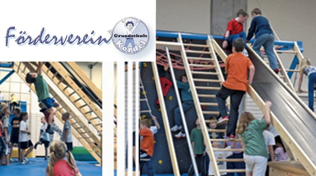 Unterstützung Projekt „Kletterwand“ Schulturnhalle Kordel