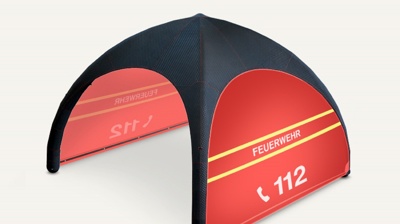 Aufblasbarer Pavillon
