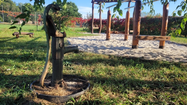 Wasserspielecke für den Koppatzer Spielplatz