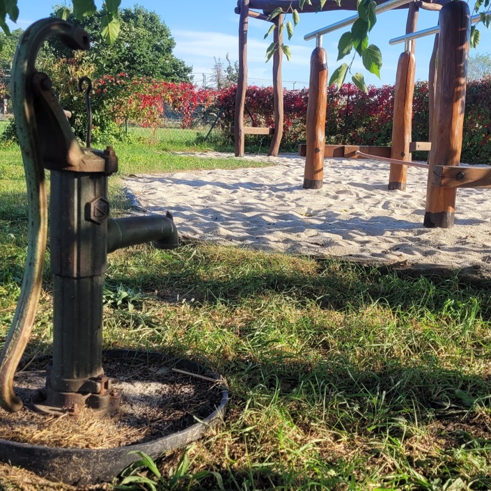 Wasserspielecke für den Koppatzer Spielplatz