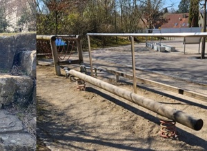 Der Erlebnisgarten ist ein Bewegungs- und Erlebnisraum