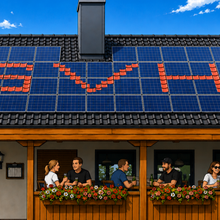 Sonne. Sport. Zukunft. - Die Photovoltaikanlage des SV Hetzles