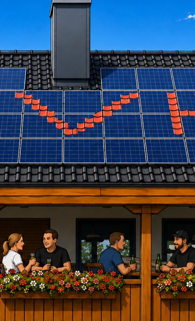 Sonne. Sport. Zukunft. - Die Photovoltaikanlage des SV Hetzles