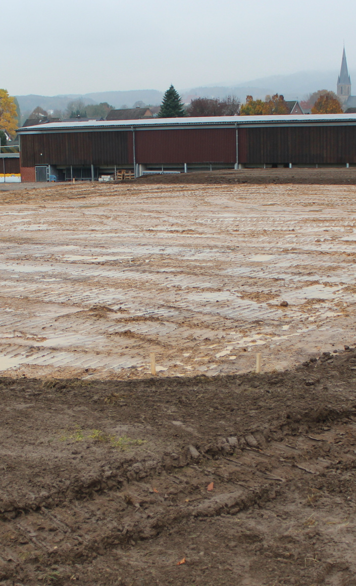 Wellenbänke für den Sportpark Glane