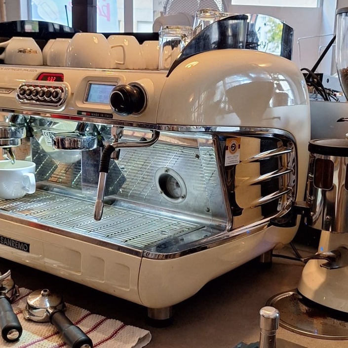 Kaffeemaschine für sozial-missionarisches Café-Stadtmission Bayreuth