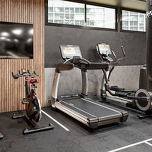 Neuer Fitnessraum am Wolbertshof